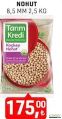 TARIM KREDİ NOHUT 2.5 KG fiyat ve kampanya bilgisi